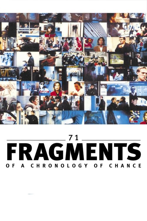 71 Fragments of a Chronology of Chance (1995) poster