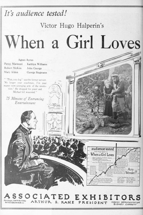 When a Girl Loves (1924) poster