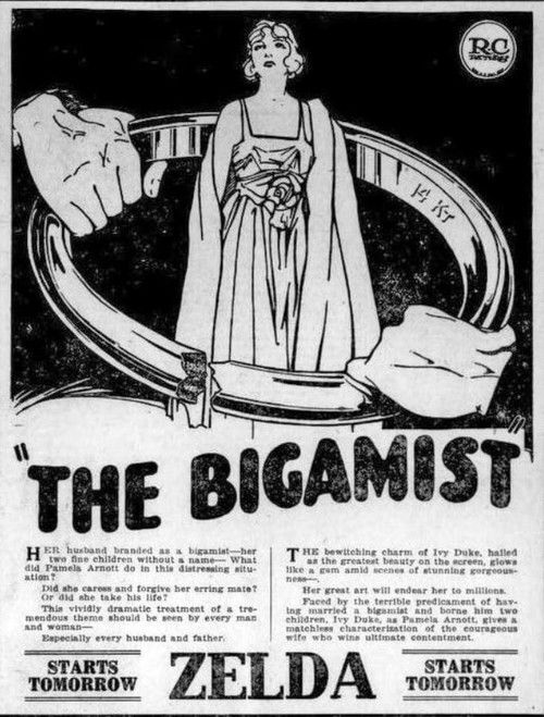 The Bigamist (1921) poster