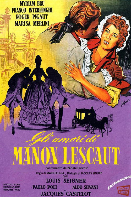 The Lovers of Manon Lescaut (1954) poster