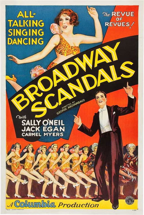 Broadway Scandals (1929) poster