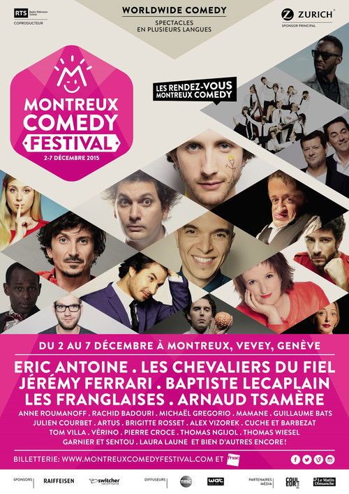 Montreux Comedy Festival 2015 - Eric Antoine Montreux tout (2015) poster