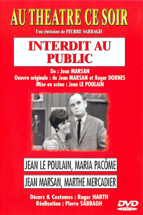 Interdit au public (1966) poster