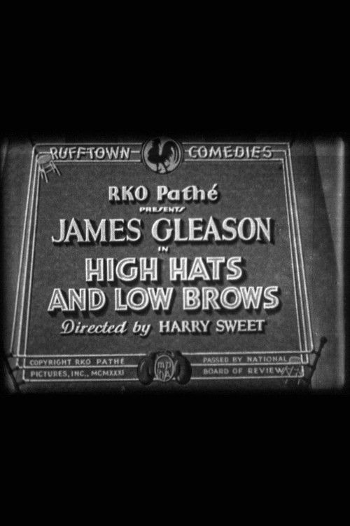 High Hats and Low Brows (1932) poster