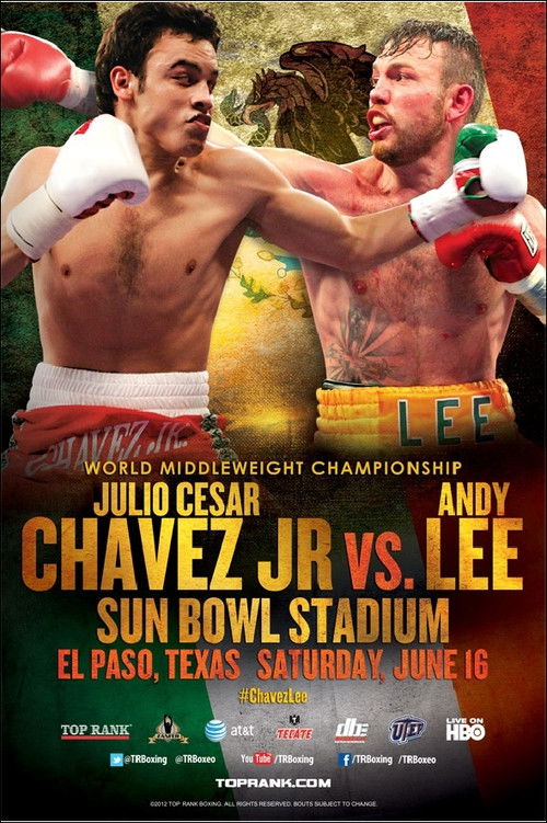 Chavez Jr. vs Lee (2012) poster