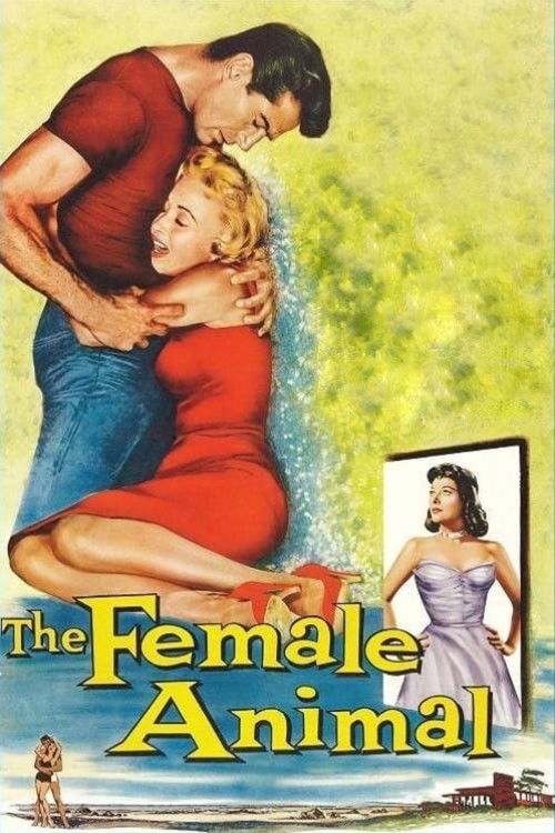 The Female Animal (1958) poster
