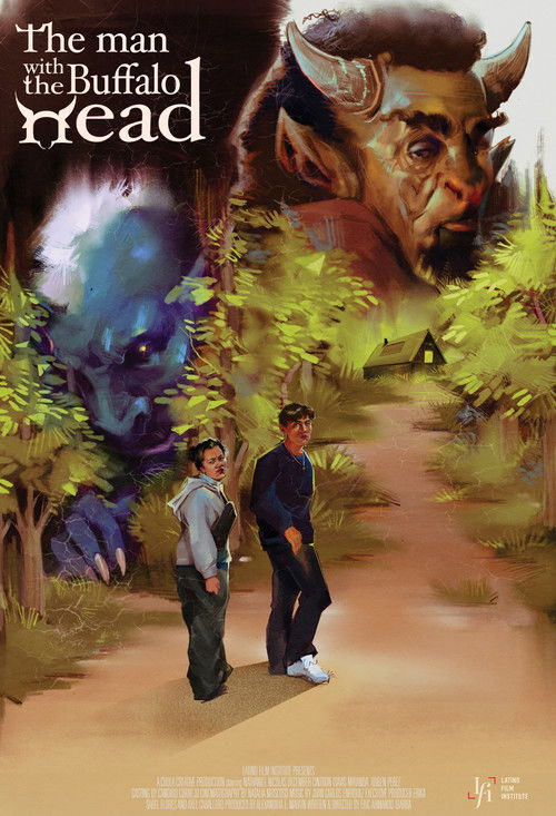 The Man With the Buffalo Head poster