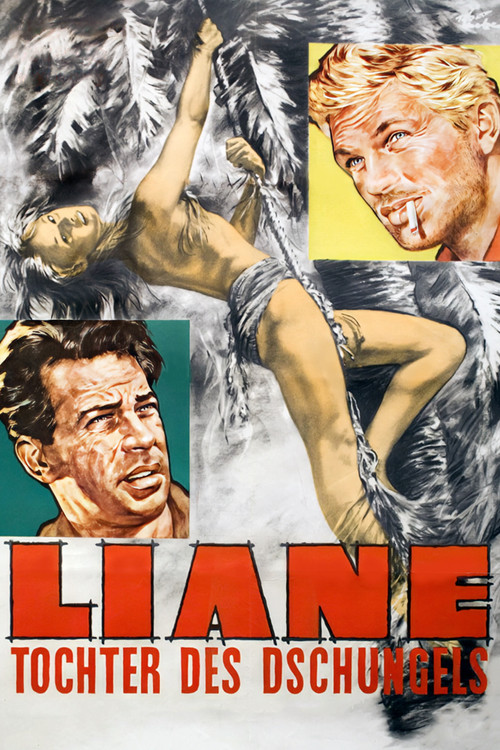 Liane, Daughter of the Jungle (1961) poster