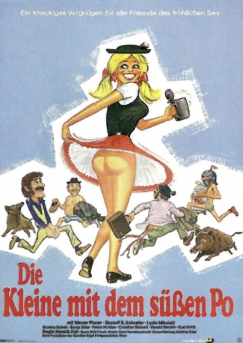 Die Kleine mit dem süßen Po (1975) poster