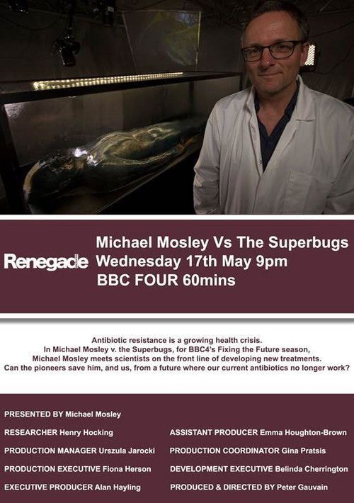 Michael Mosley vs The Superbugs (2017) poster