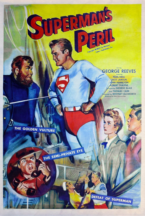 Superman's Peril (1954) poster