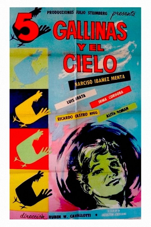 Cinco gallinas y el cielo (1957) poster