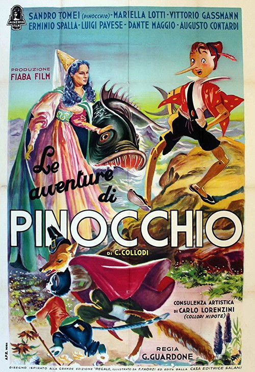 The Adventures of Pinocchio (1947) poster