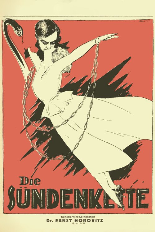 Die Sündenkette (1917) poster