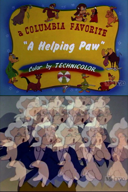 A Helping Paw (1941) poster