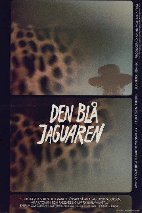 Den blå jaguaren (1989) poster