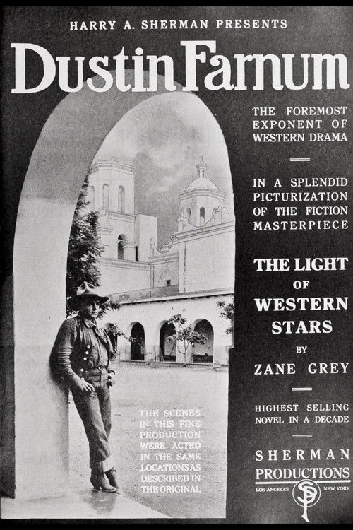 The Light of Western Stars (1918) poster