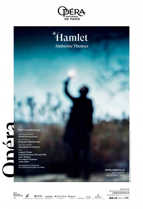 Opéra National de Paris: Ambroise Thomas's Hamlet (2023) poster