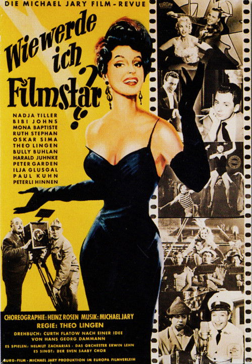 Wie werde ich Filmstar (1955) poster