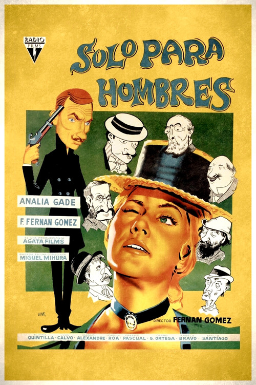 For Men Only (1960) poster