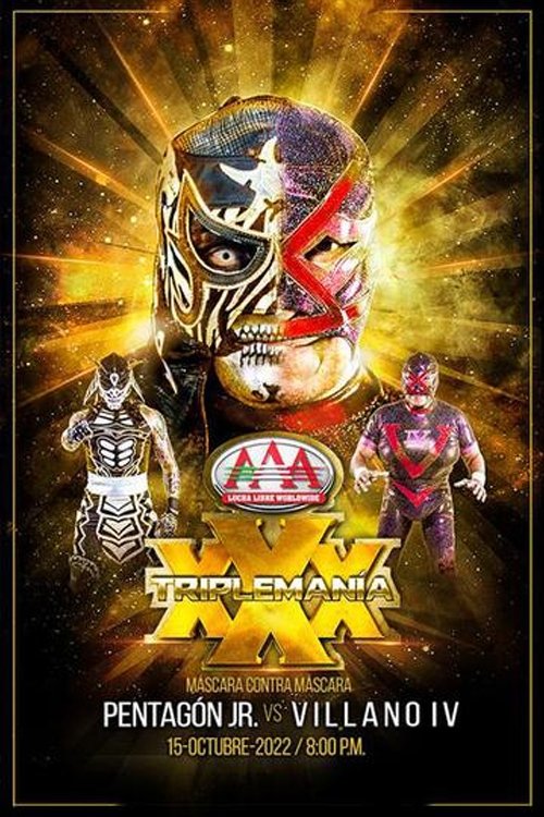 AAA Triplemania XXX: Mexico City (2022) poster