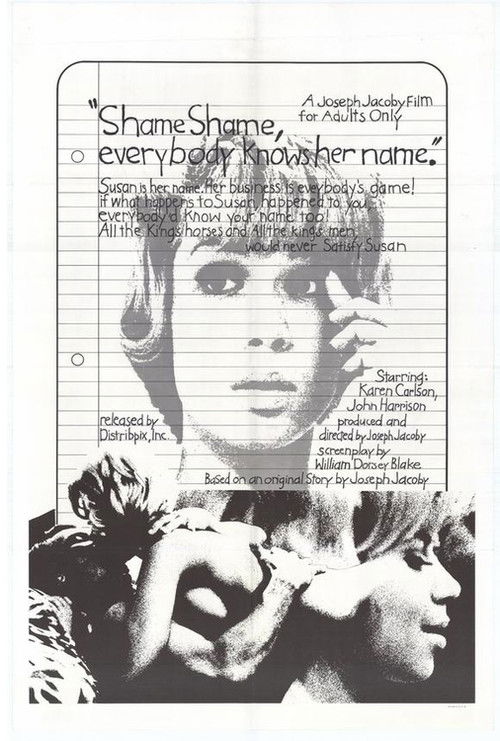 Shame, Shame, Everybody Knows Her Name (1969) poster