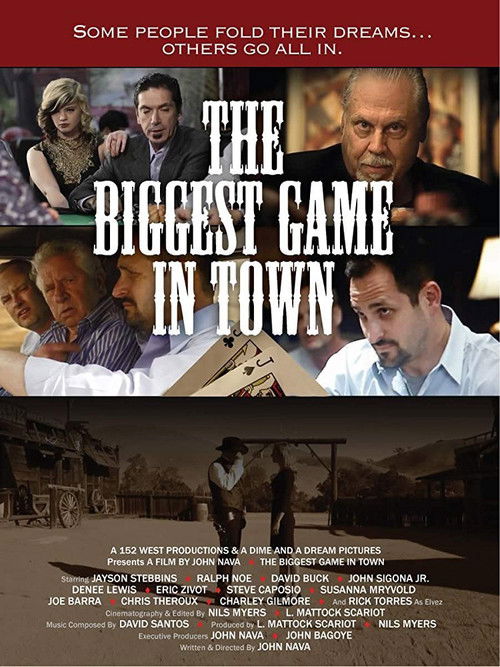 The Biggest Game In Town (2016) poster