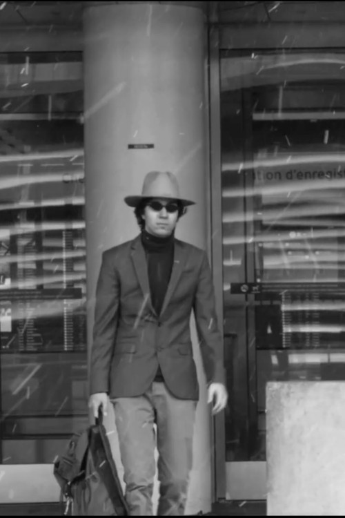 A French Anglais Birthday poster