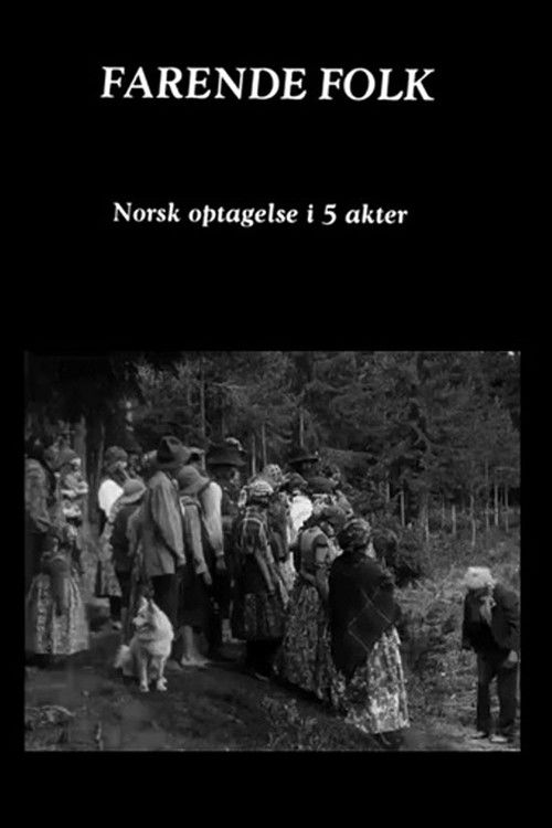 Farende folk (1922) poster