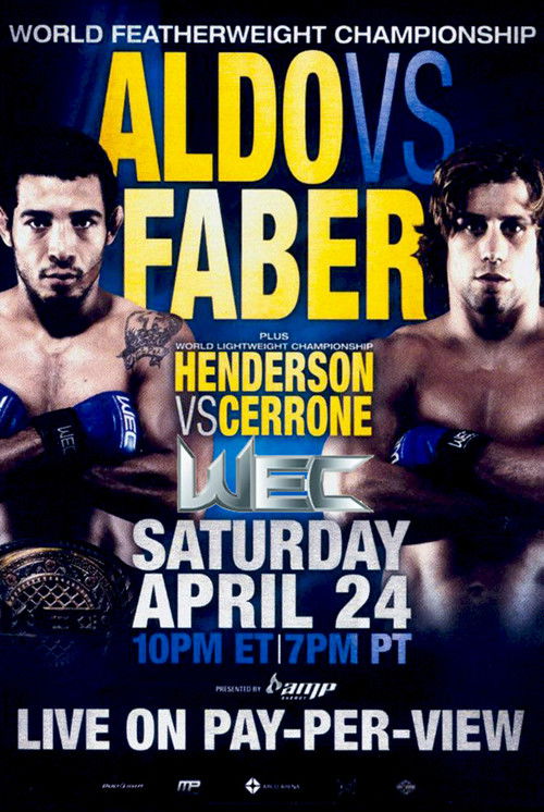 WEC 48: Aldo vs. Faber (2010) poster