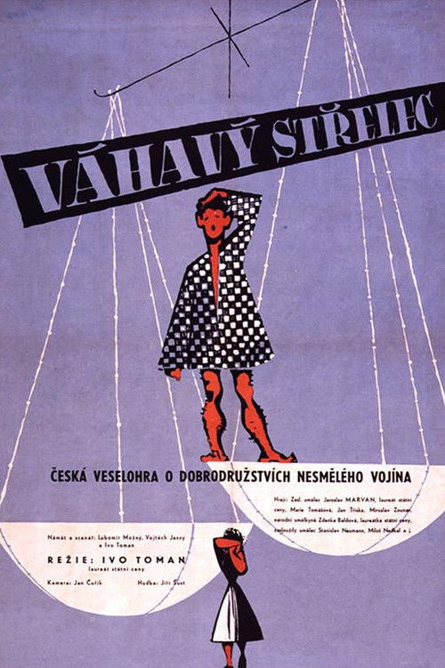 Váhavý střelec (1957) poster