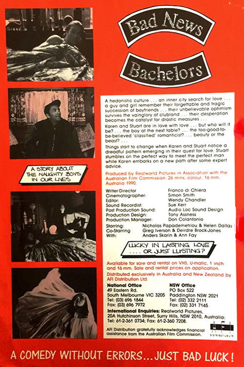 Bad News Bachelors (1991) poster