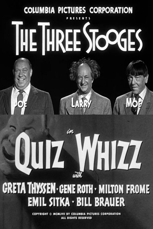 Quiz Whizz (1958) poster