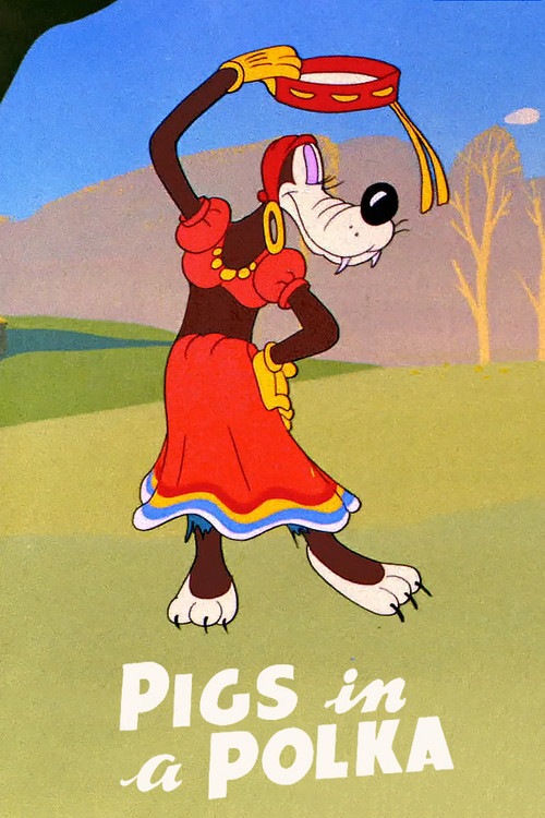 Pigs in a Polka (1943) poster