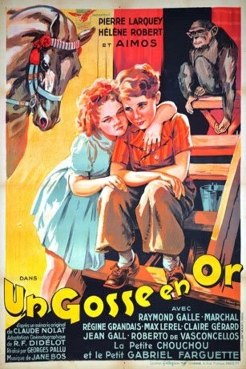 Un gosse en or (1939) poster