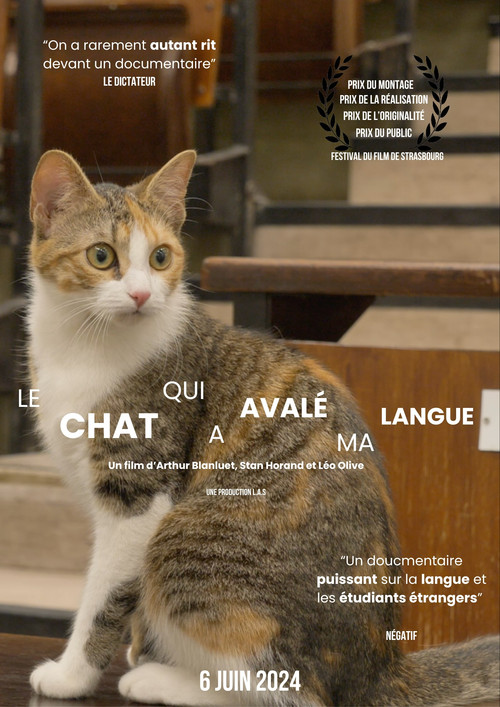Le Chat qui a Avalé ma Langue (2024) poster