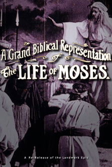 The Life of Moses (1909) poster