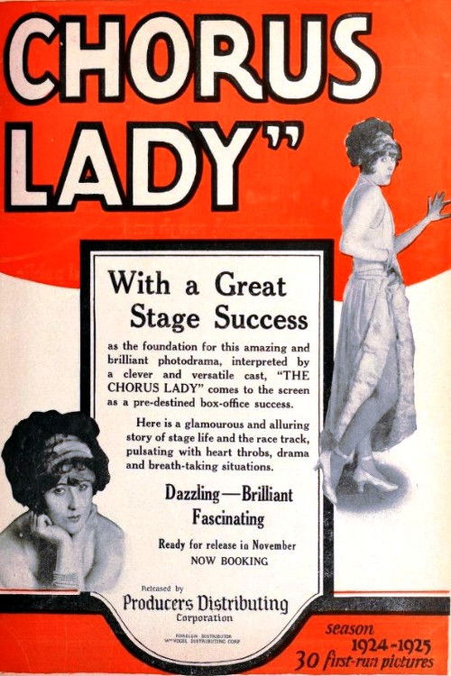 The Chorus Lady (1924) poster