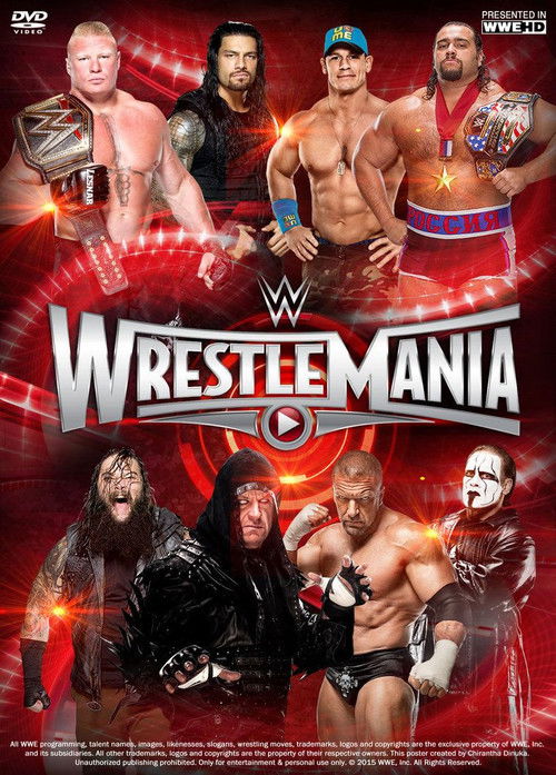 WWE WrestleMania 31 - Kick Off (2015) poster
