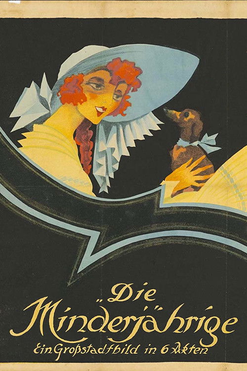 Die Minderjährige (1921) poster