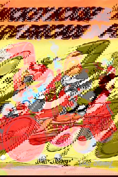 Mickey's Fire Brigade (1935) poster