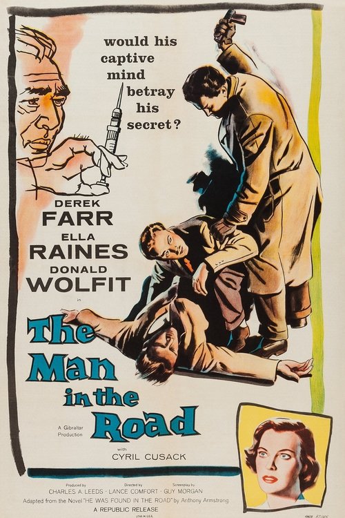 The Man in the Road (1956) poster