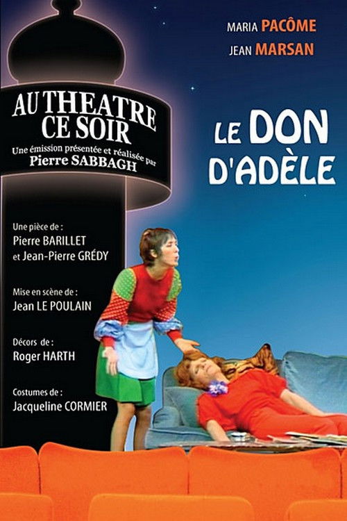 Le don d'Adèle (1972) poster