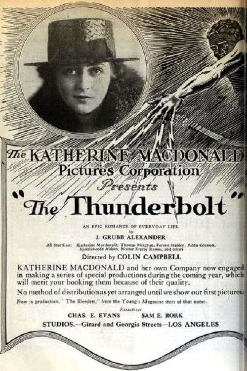 The Thunderbolt (1919) poster