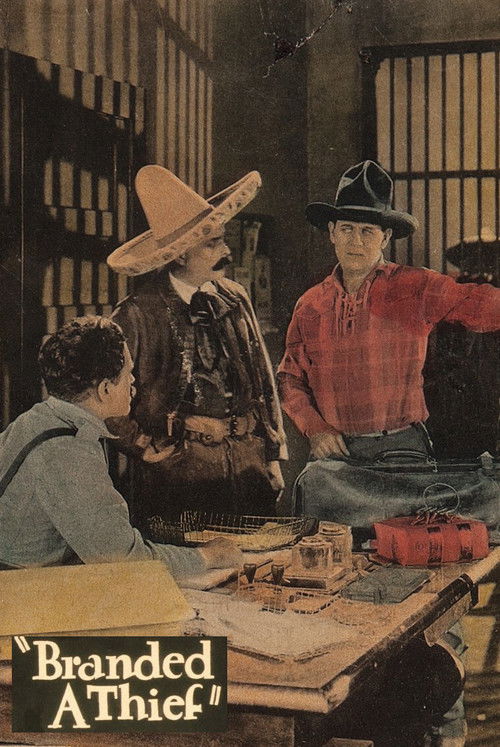 Branded a Thief (1924) poster
