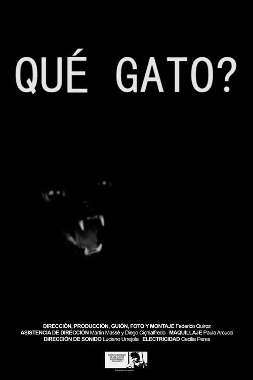 Qué gato? (2012) poster