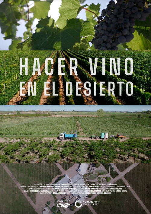 Hacer vino en el desierto (2023) poster