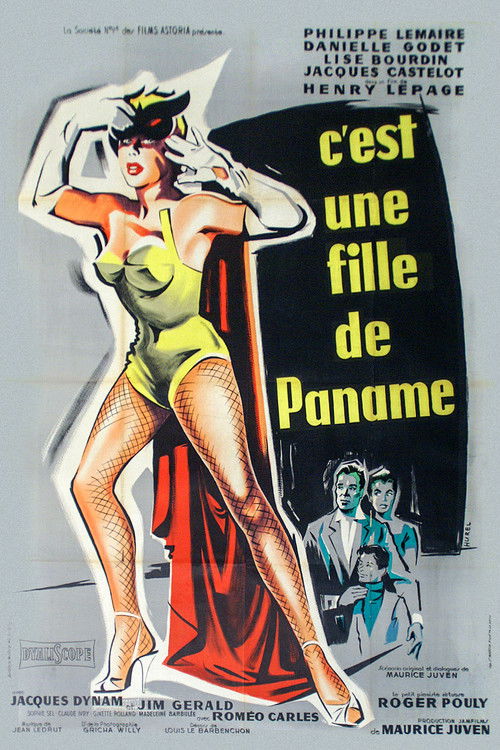 She's a girl from Paris (1957) poster
