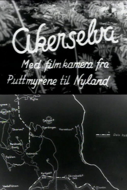 Oslofilm: Akerselva: Med filmkamera fra Puttmyrene til Nyland (1949) poster