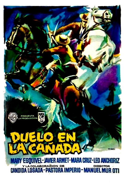 Duelo en la cañada (1959) poster